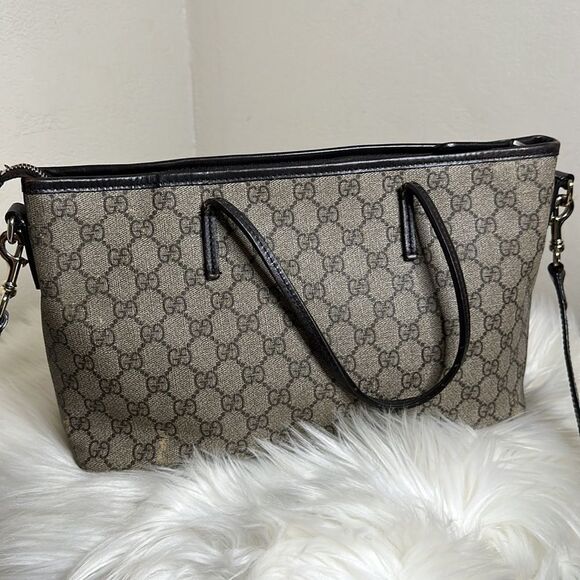 💯Authentic Gucci Two-way Tote Bag- Small Size🍀 - Picture 12 of 17